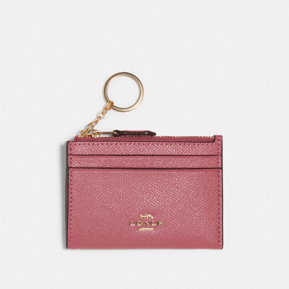 COACH 88250 Mini Skinny Id Case IM/ROSE