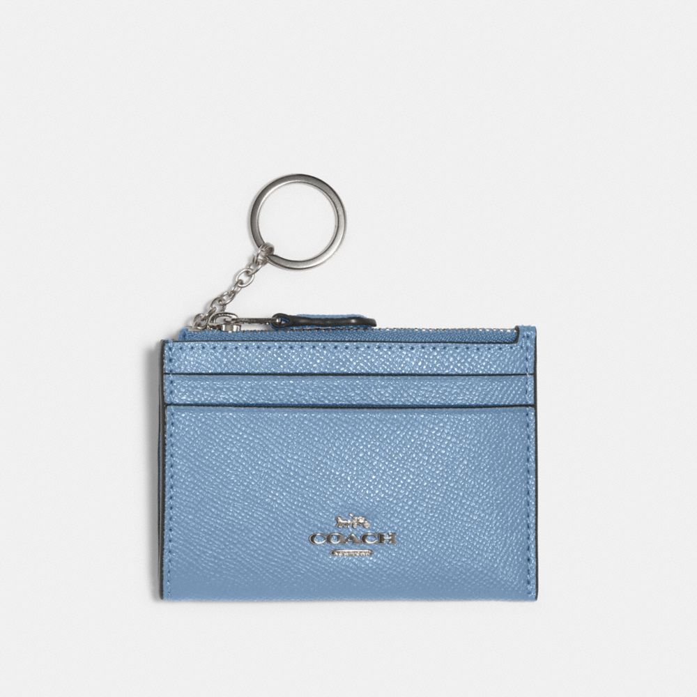 COACH 88250 MINI SKINNY ID CASE SV/SLATE