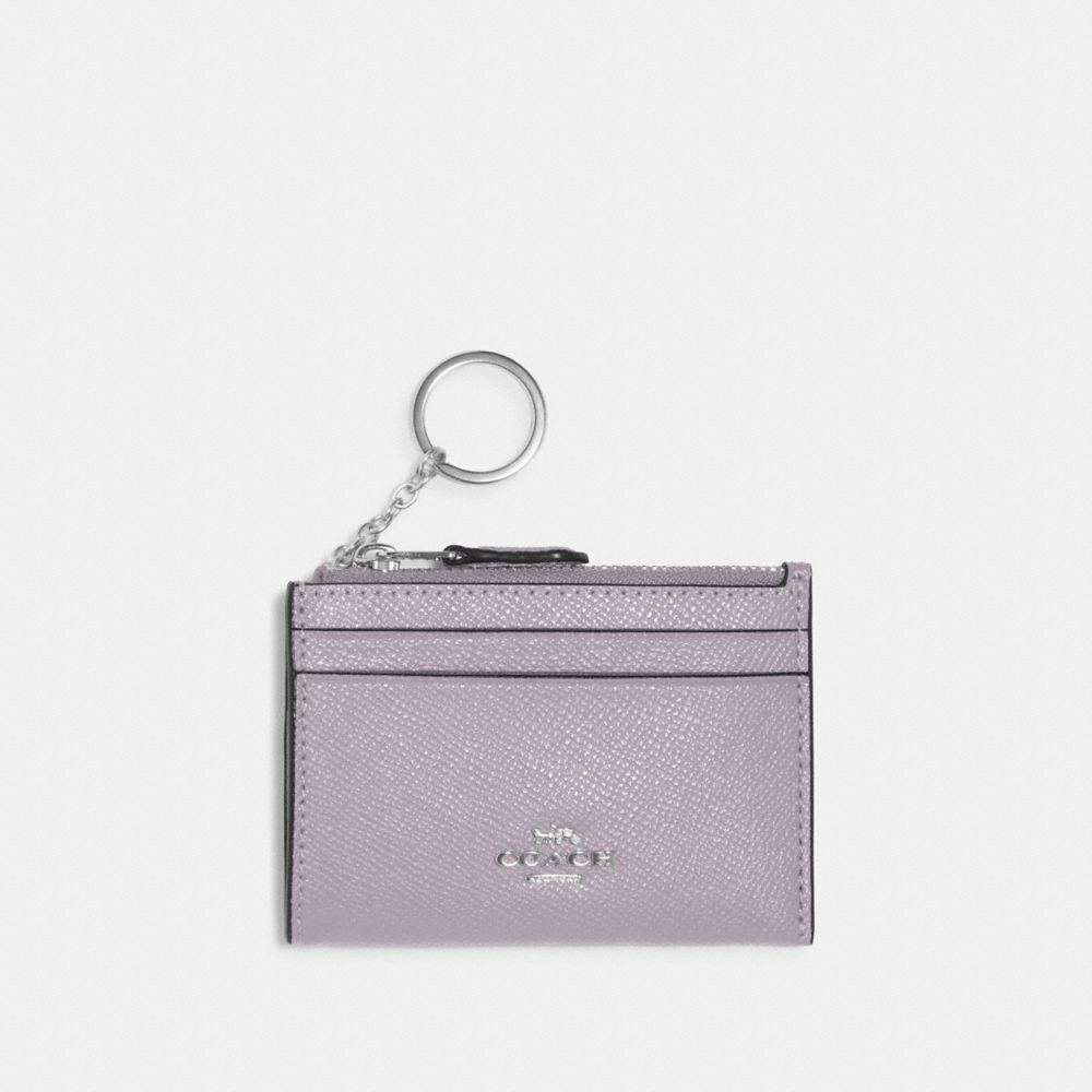 COACH 88250 Mini Skinny Id Case SILVER/MIST