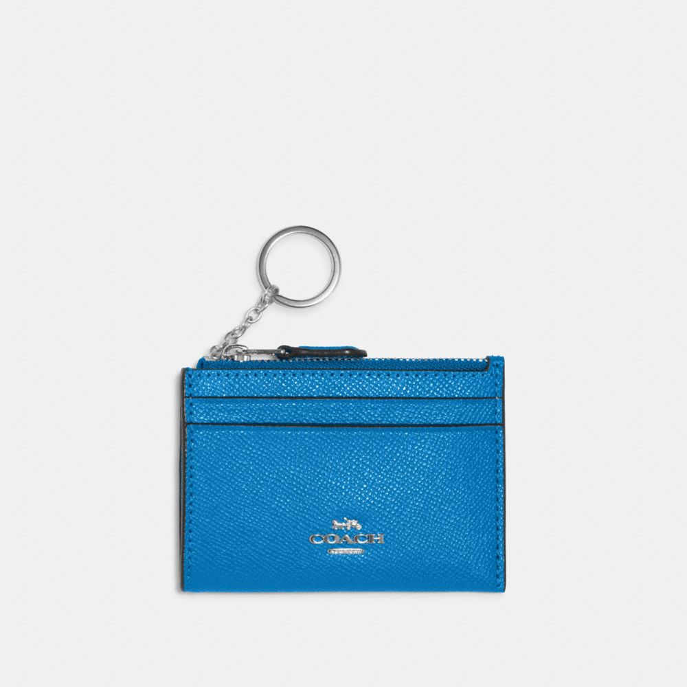 Mini Skinny Id Case - 88250 - Silver/Racer Blue