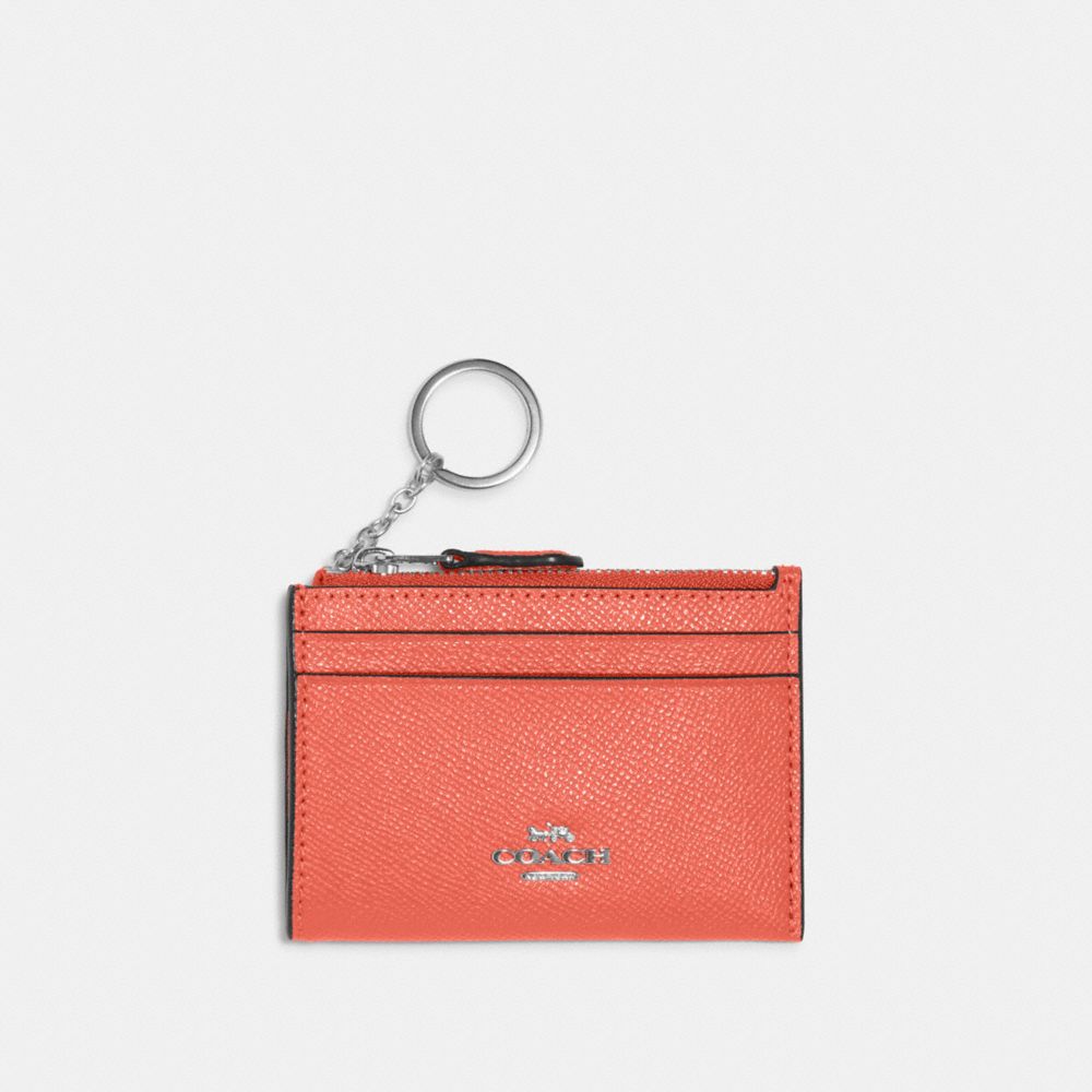 Mini Skinny Id Case - 88250 - Silver/Tangerine