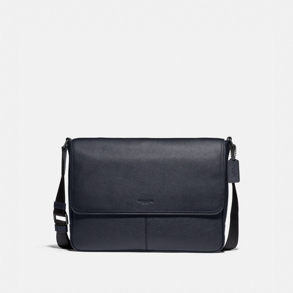 COACH 88256 - METROPOLITAN SOFT COURIER QB/MIDNIGHT NAVY