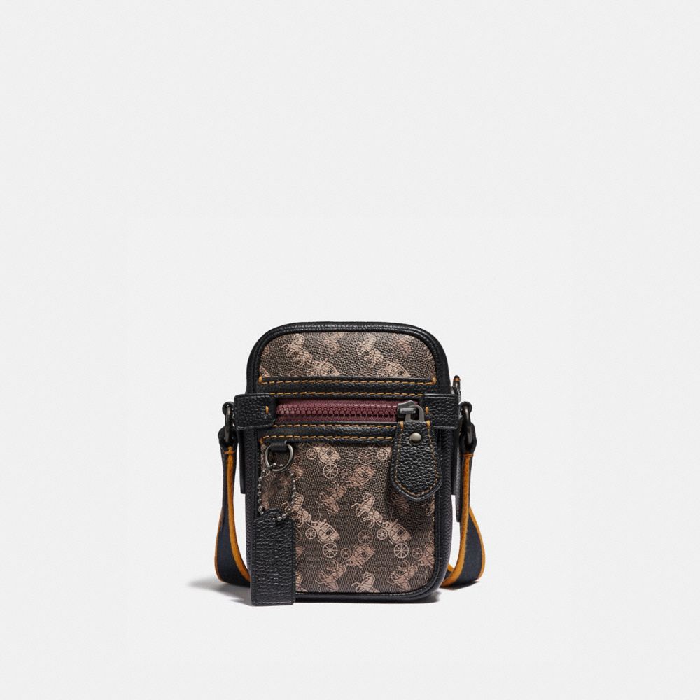 COACH 88325 - DYLAN 10 WITH HORSE AND CARRIAGE PRINT JI/BLACK BROWN