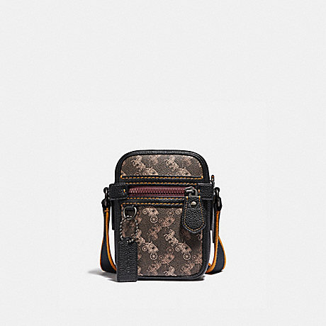 COACH DYLAN 10 WITH HORSE AND CARRIAGE PRINT - JI/BLACK BROWN - 88325