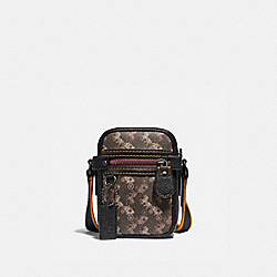 COACH 88325 Dylan 10 With Horse And Carriage Print JI/BLACK BROWN
