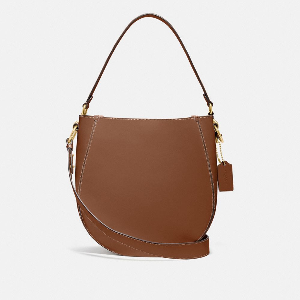 COACH MADDY HOBO - BRASS/SIENNA - 88344