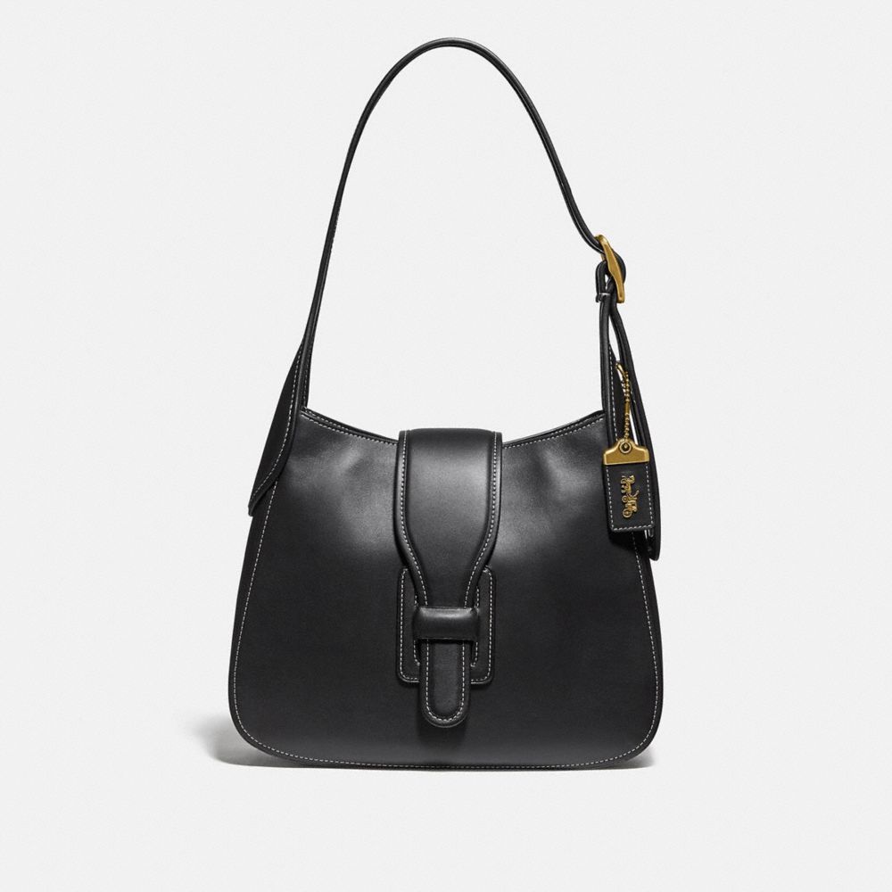 COACH COURIER HOBO - B4/BLACK - 88349