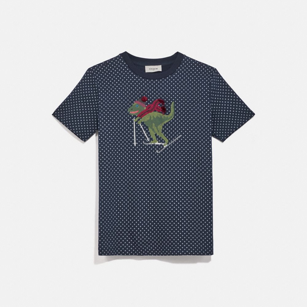 REXY DOT T-SHIRT - 88431 - BLUE