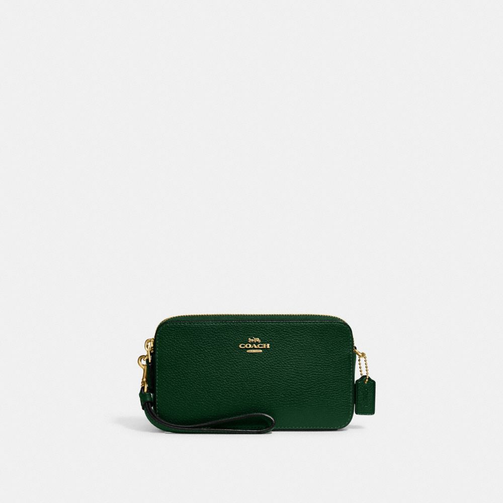 COACH 88484 Kira Crossbody BRASS/DARK PINE