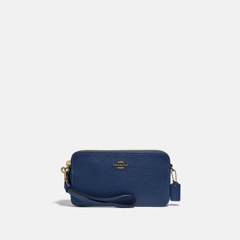 COACH 88484 Kira Crossbody Brass/Deep Blue