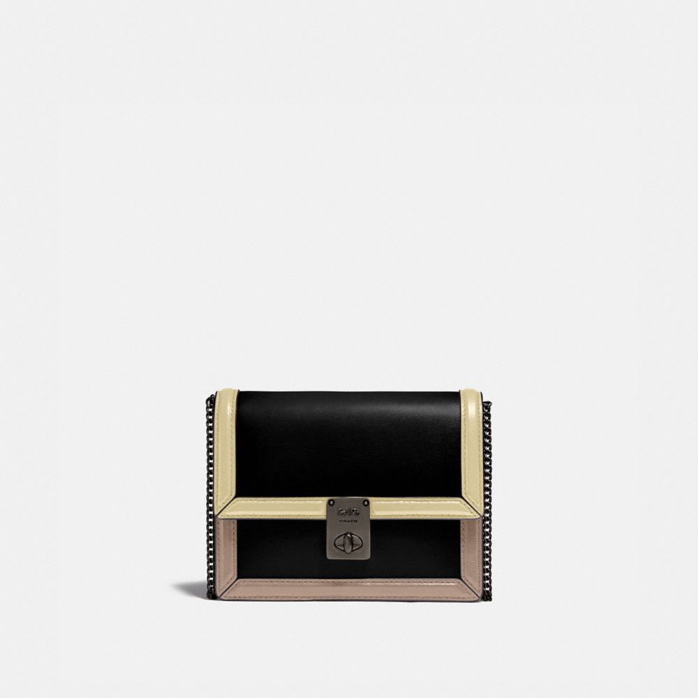 HUTTON BELT BAG IN COLORBLOCK - 884 - V5/TAUPE MULTI