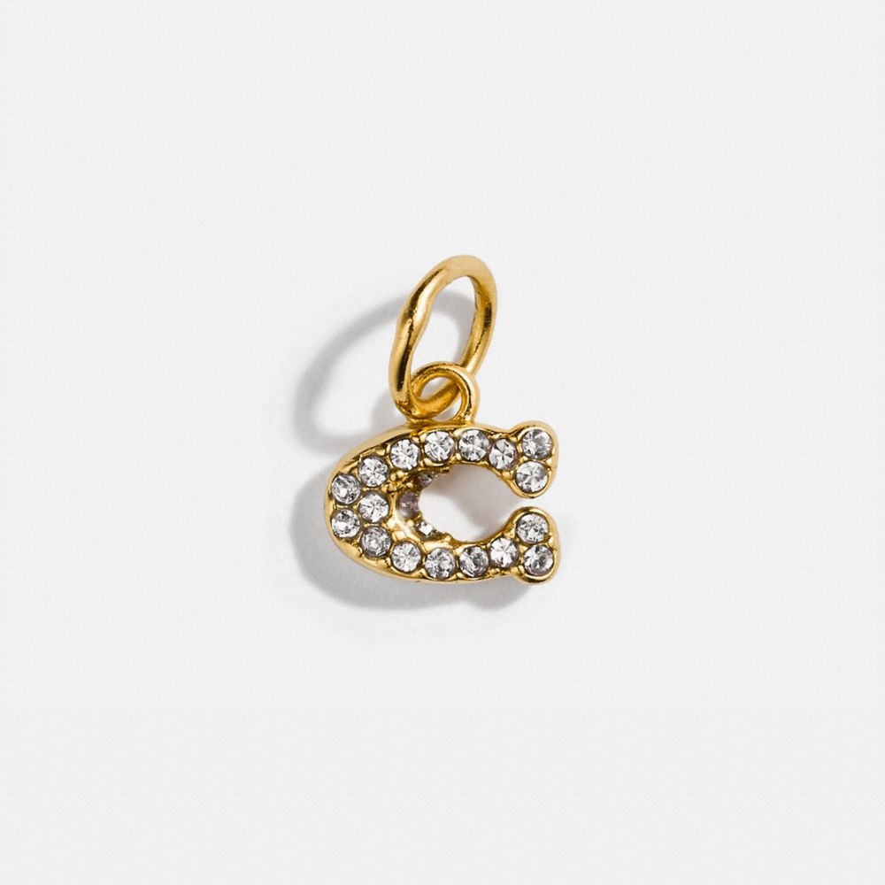 Collectible Pave Signature Charm