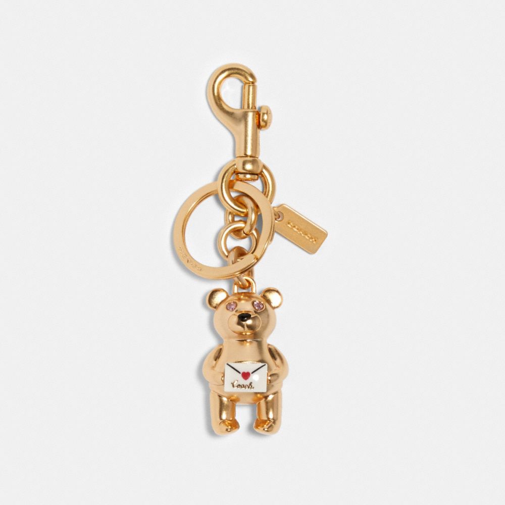 COACH 88550 - 3D BEAR LOVE LETTER BAG CHARM IM/MULTI