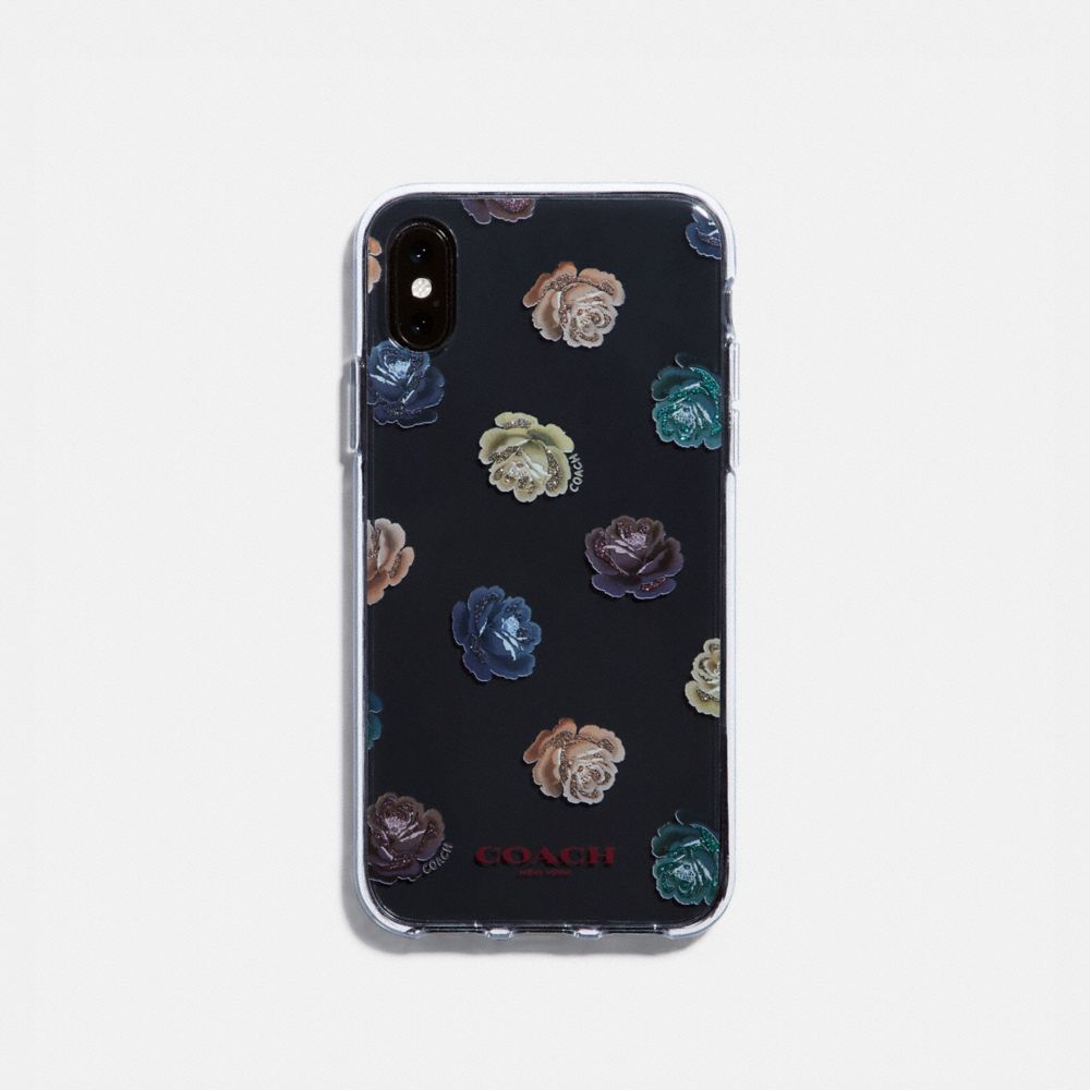 COACH 88746 Iphone X/xs Case With Rose Print MULTI