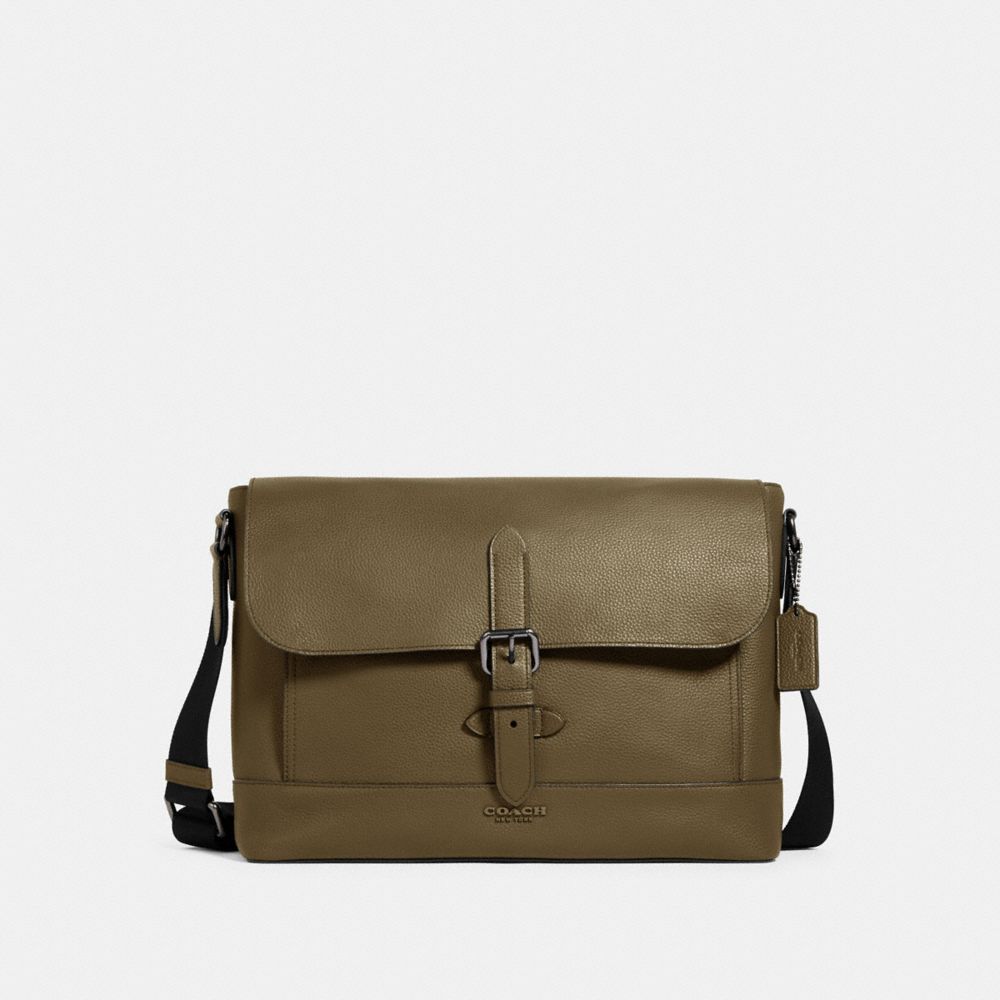 COACH 88892 Hudson Messenger QB/UTILITY GREEN