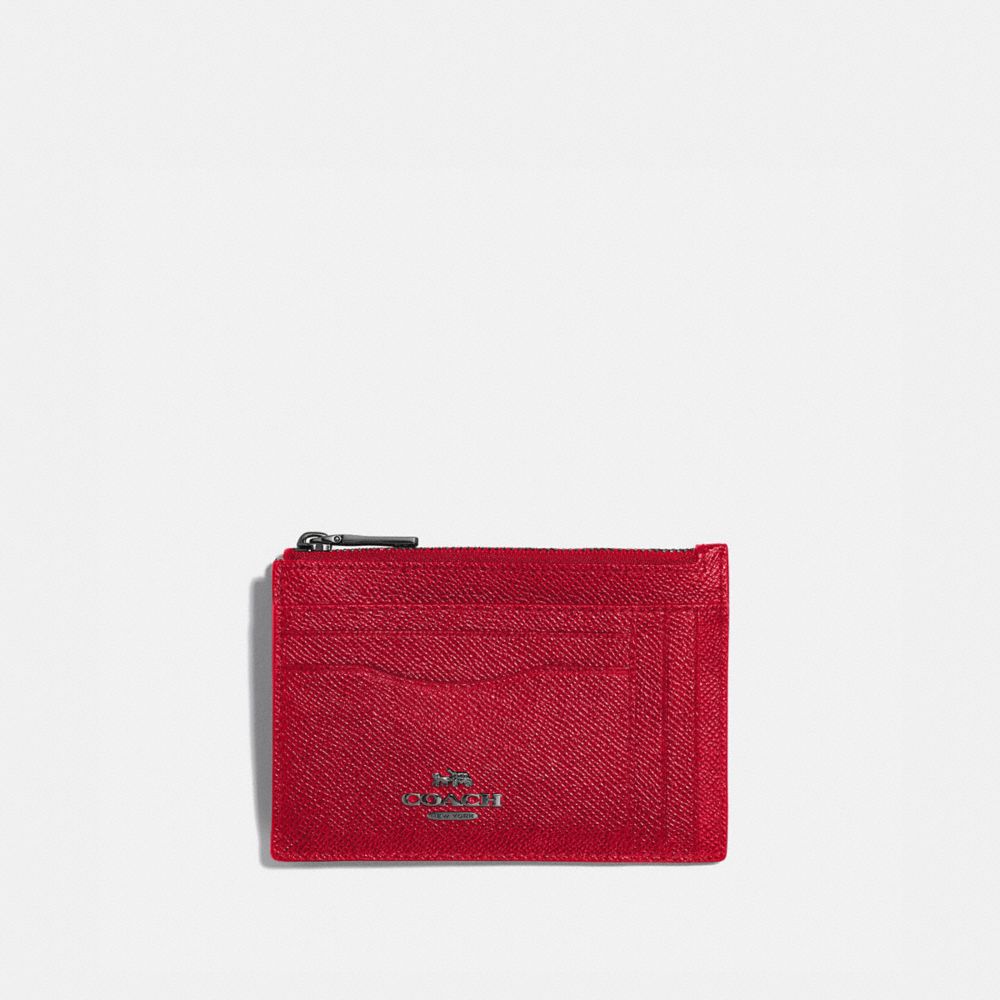 COACH 88930 LARGE CARD CASE V5/RED APPLE