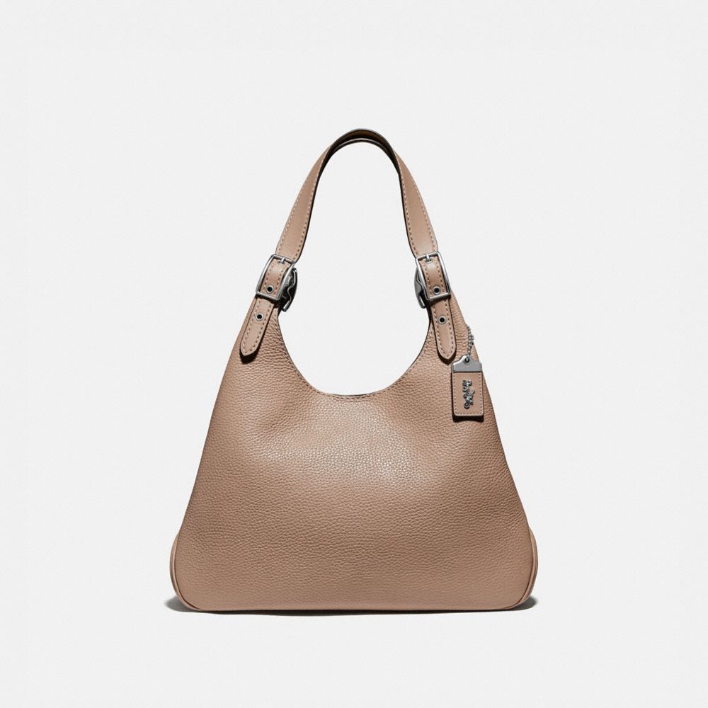 COACH 89004 Cass Shoulder Bag LH/TAUPE