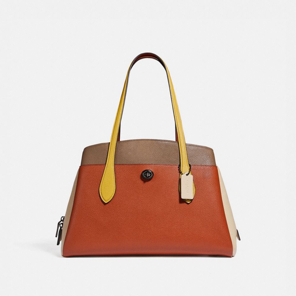 LORA CARRYALL IN COLORBLOCK - 89086 - V5/GINGER MULTI