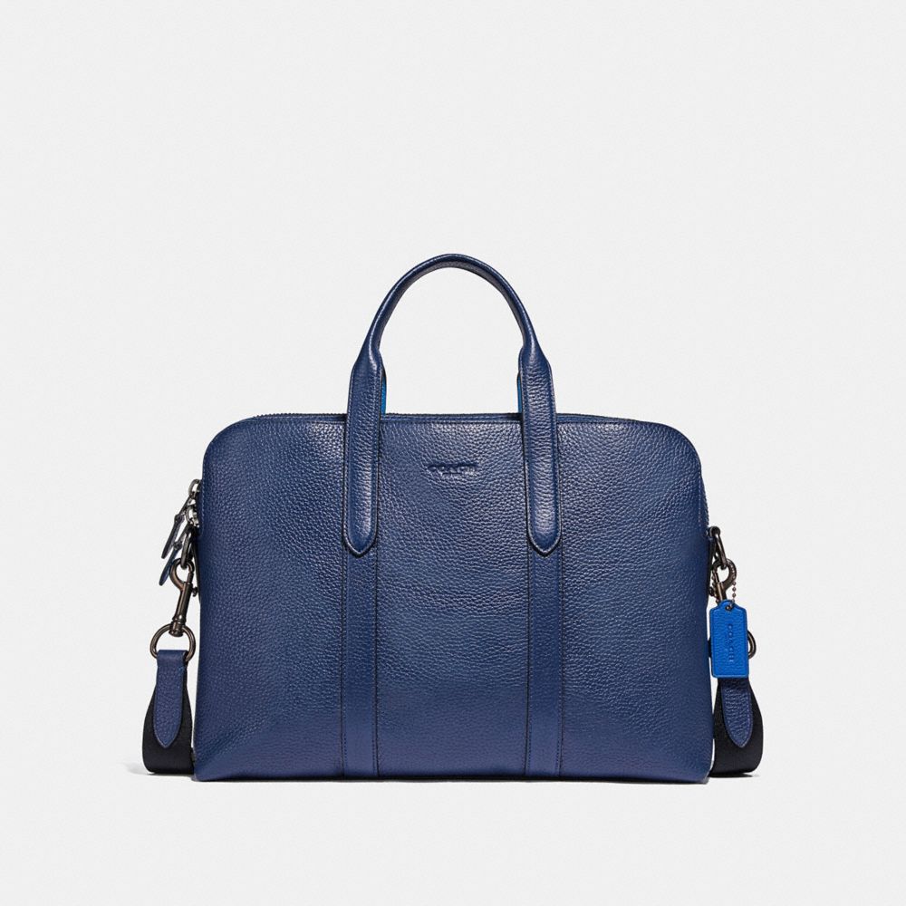 COACH 89115 METROPOLITAN SOFT BRIEF IN COLORBLOCK JI/TRUE-NAVY