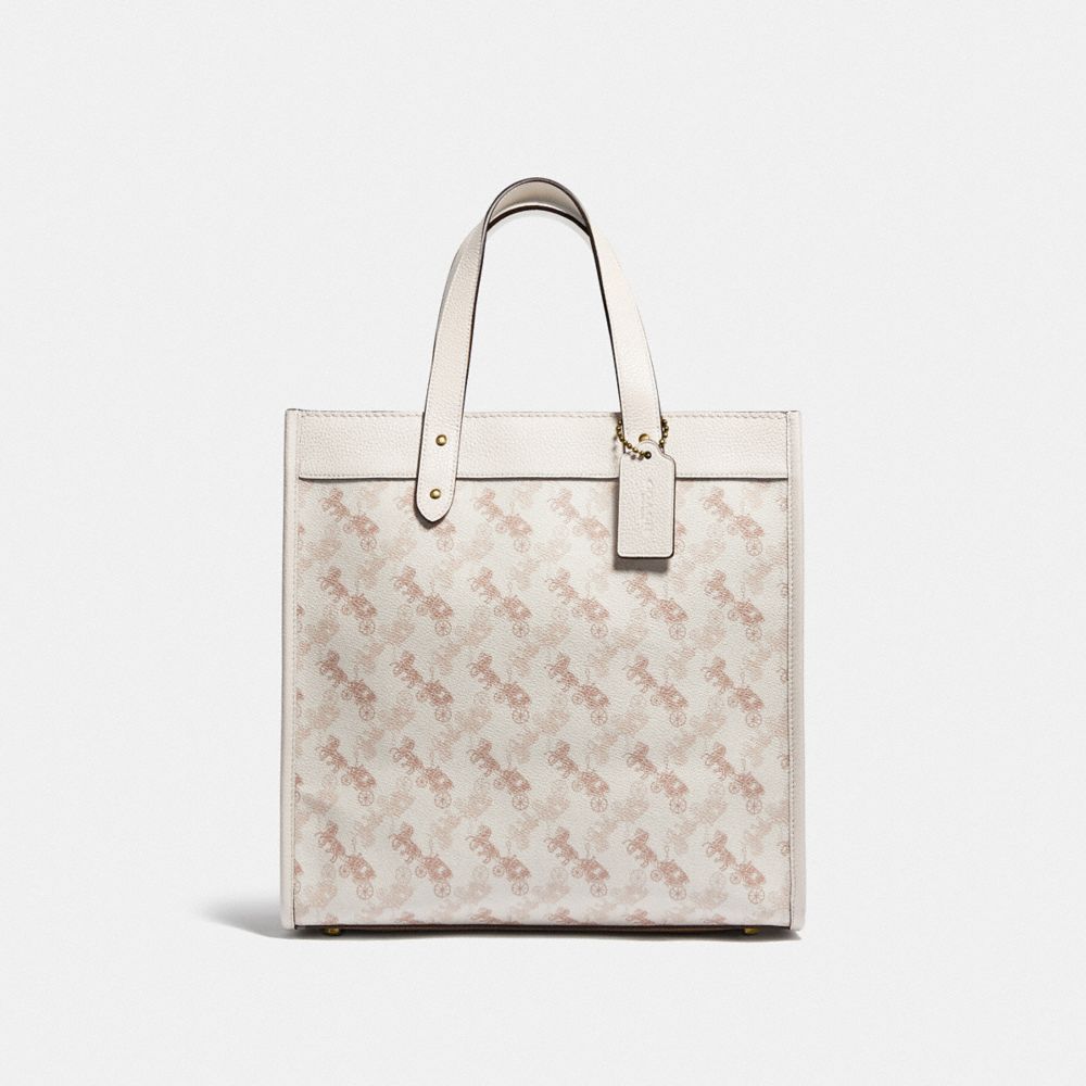 公式 Coach コーチ フィールド トート ウィズ ホース アンド キャリッジ プリント 全てのレディースバッグ