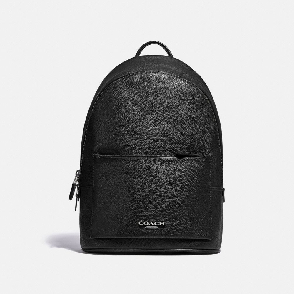 COACH 89160 Metropolitan Soft Backpack BLACK ANTIQUE NICKEL/BLACK