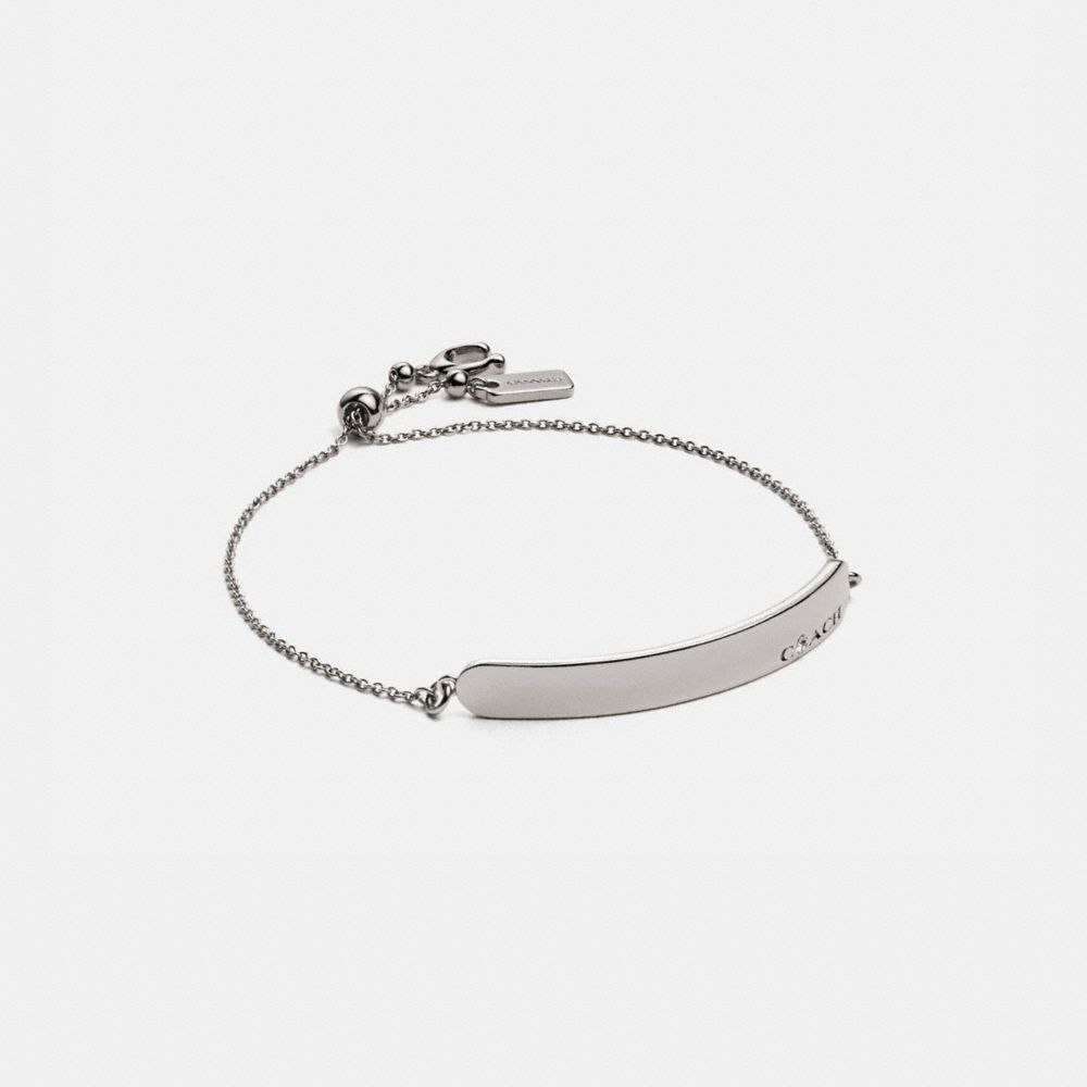 COACH BAR SLIDER BRACELET - 89272 - SILVER