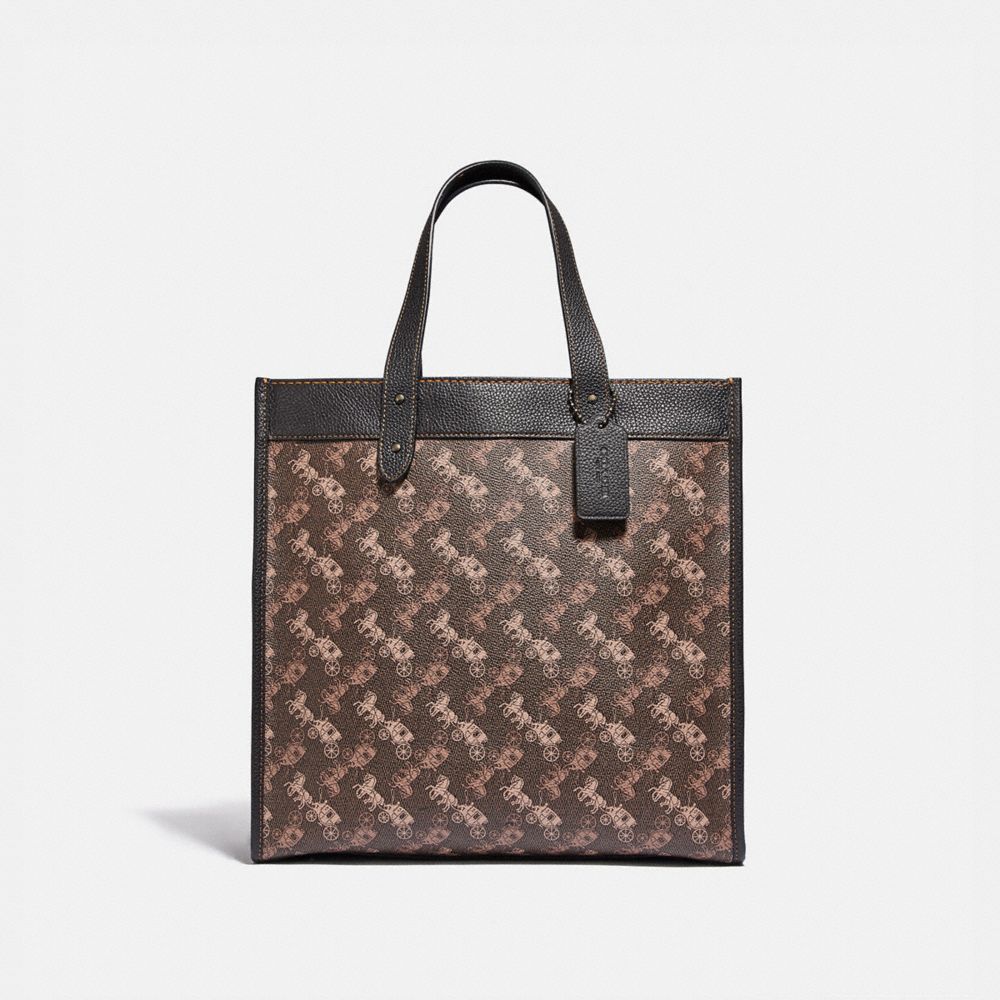 coach horse and carriage tote bag