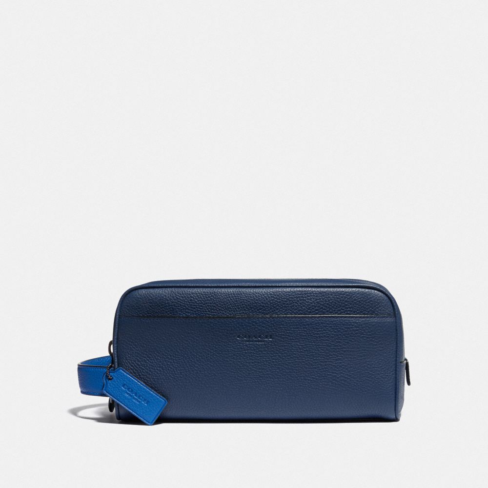 COACH 89423 - Travel Kit In Colorblock DEEP SKY/TRUE NAVY