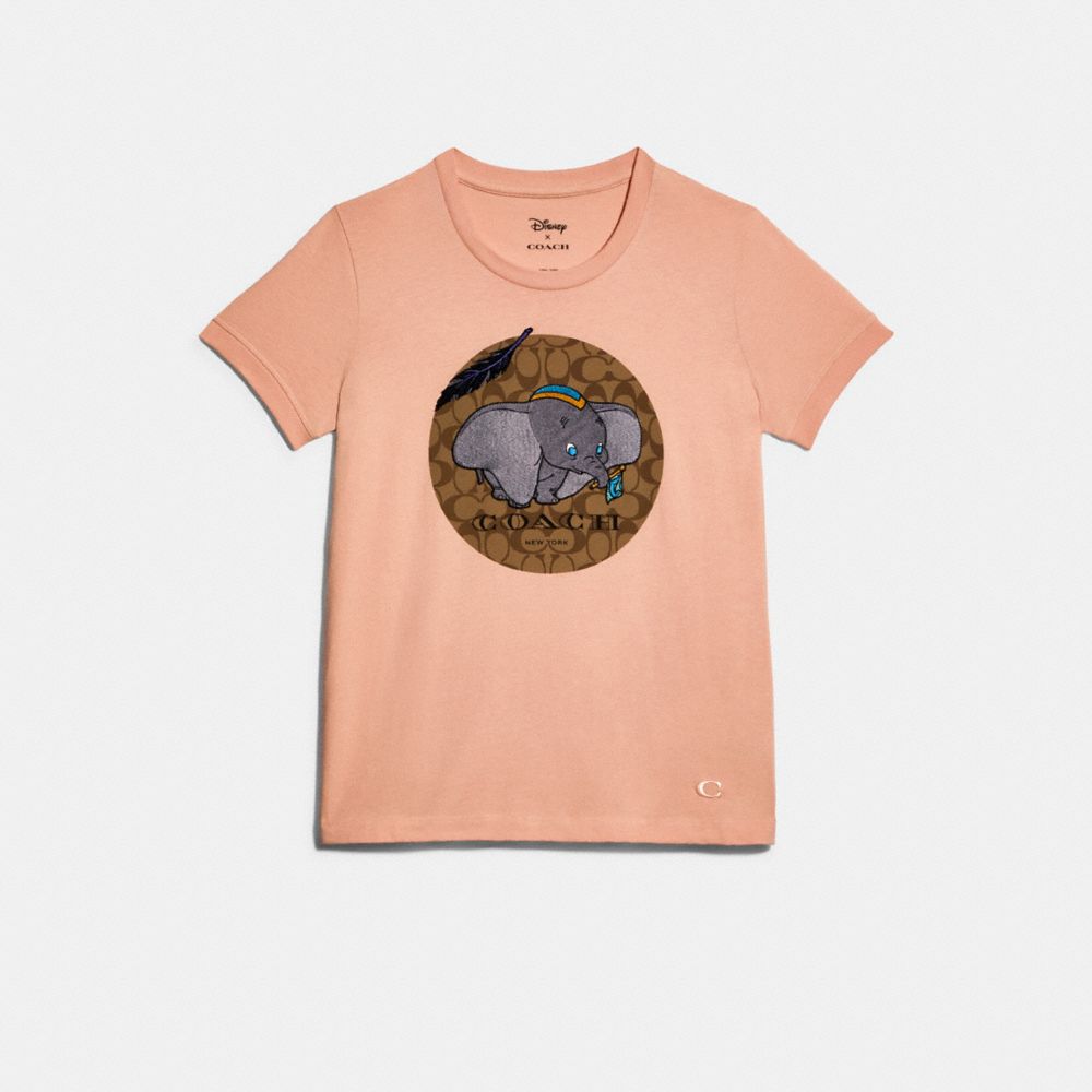 COACH 89633 Disney X Coach Dumbo Signature T-shirt ROSECLOUD