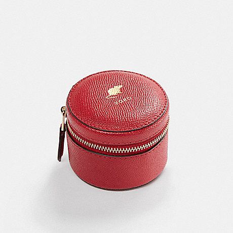 COACH Complimentary Jewelry Case On Orders $350+ With Code Lnygift - GOLD/TRUE RED - 89711G