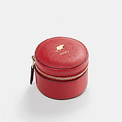 Complimentary Jewelry Case On Orders $350+ With Code Lnygift - 89711G - GOLD/TRUE RED