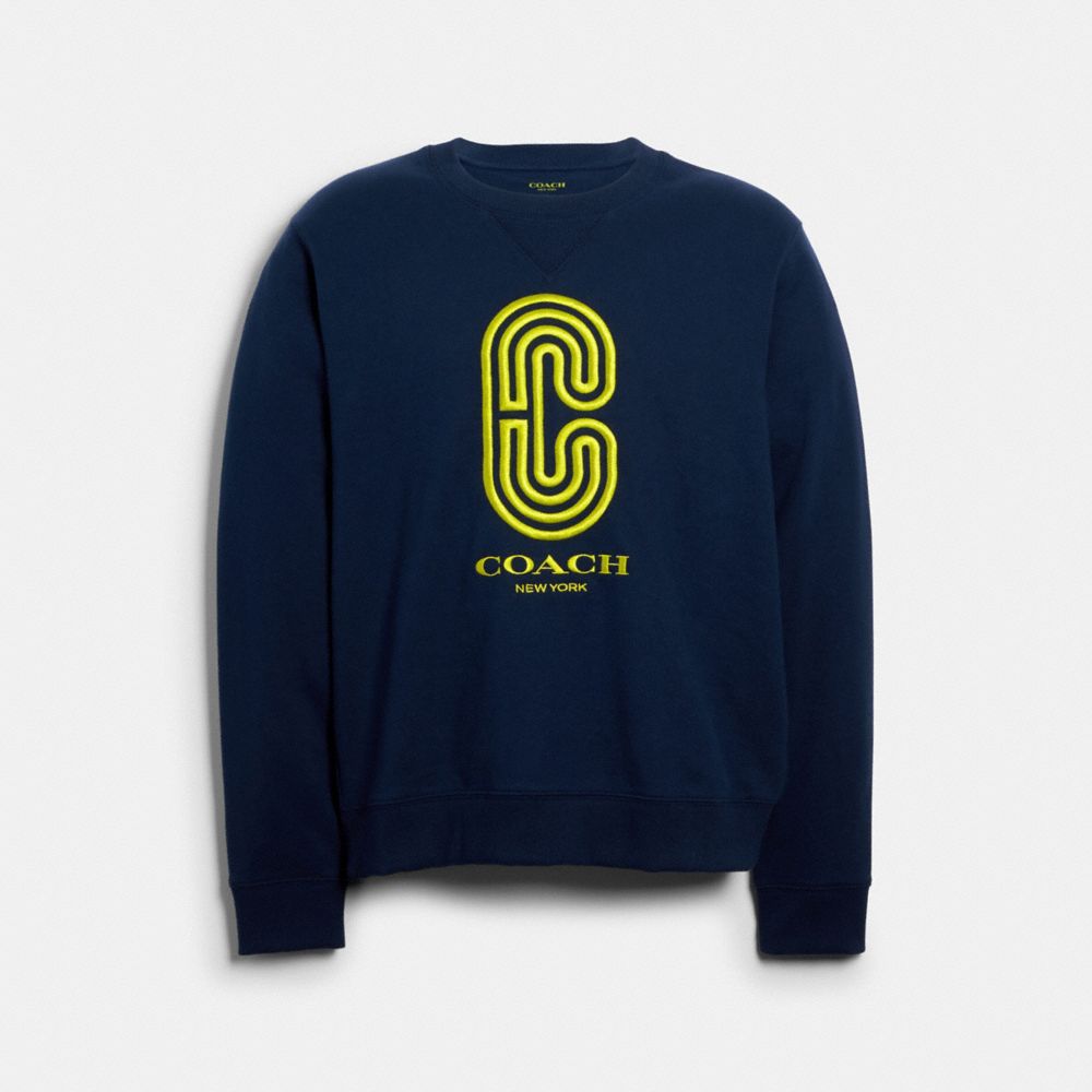 RETRO SPORT SWEATSHIRT - NAVY - COACH 89792