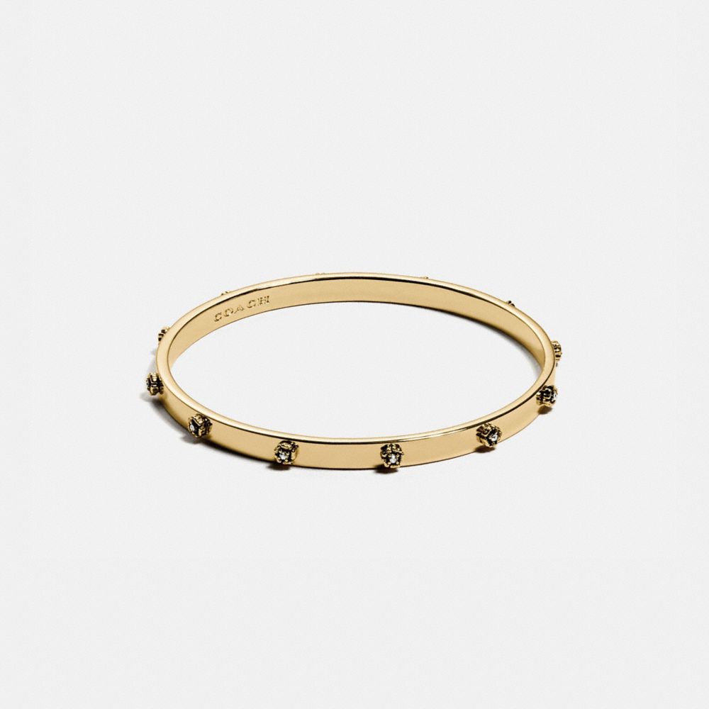 Tea Rose Bangle - 89872 - GOLD