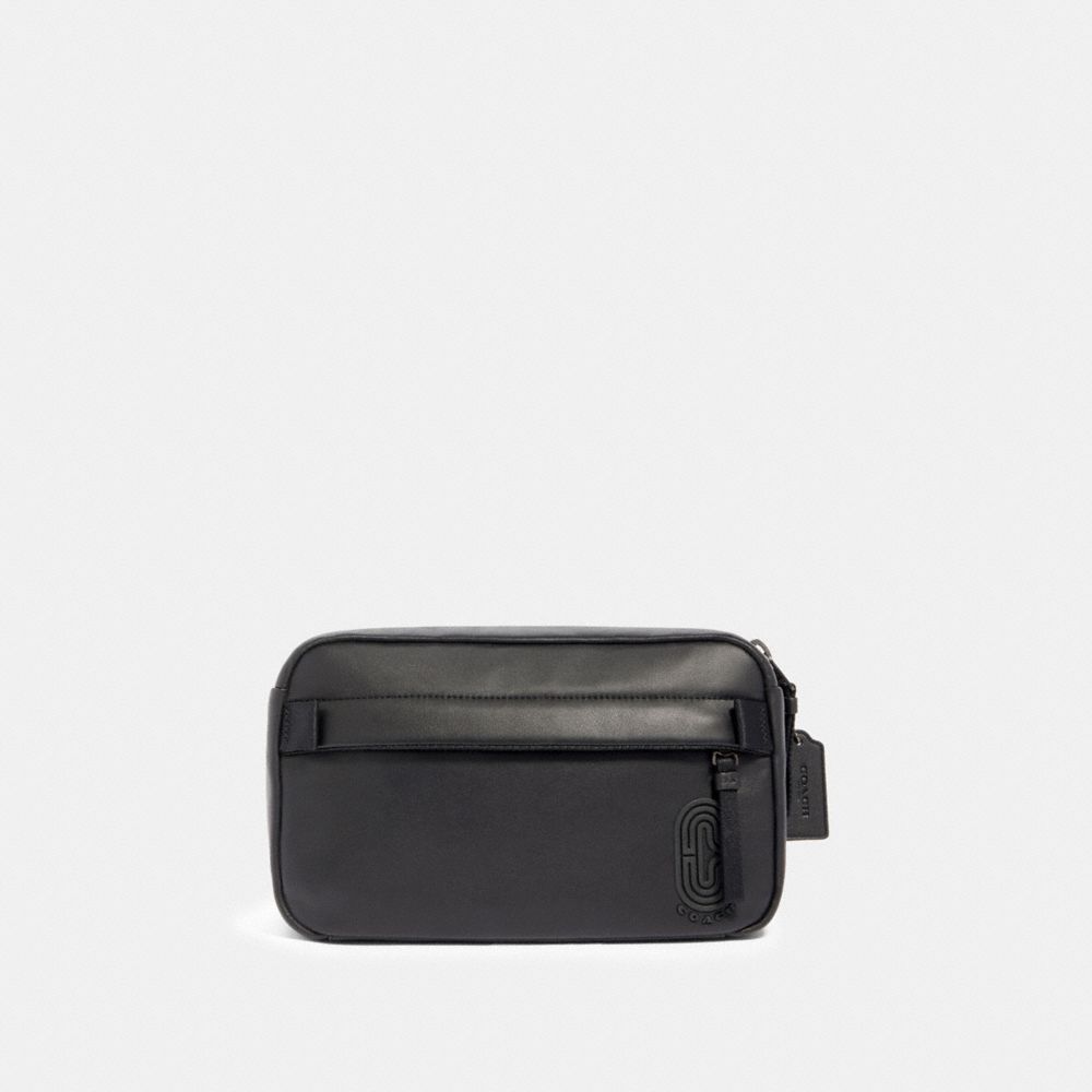 COACH 89917 EDGE BELT BAG QB/BLACK