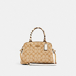 COACH 90406 - MINI LILLE CARRYALL IN SIGNATURE CANVAS IM/LIGHT KHAKI MULTI