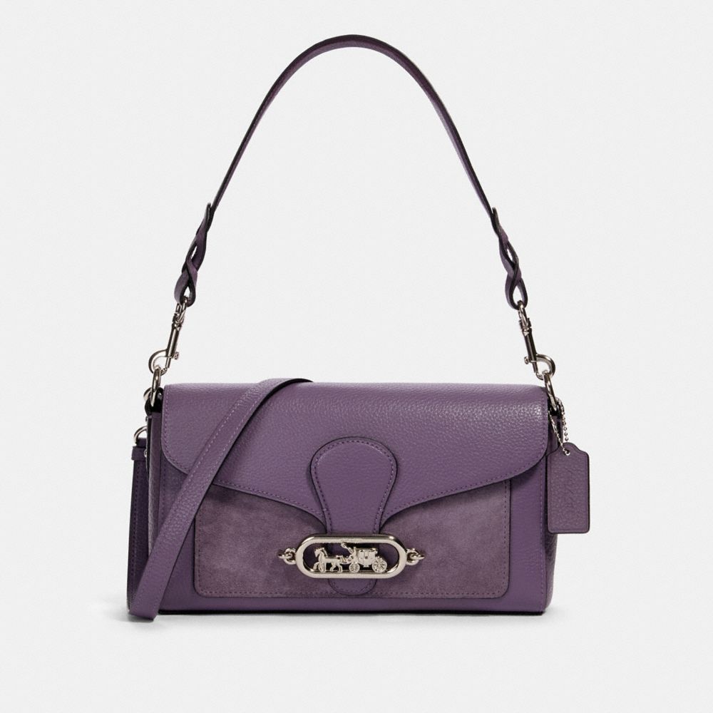 COACH 91027 Jade Shoulder Bag SV/DUSTY LAVENDER