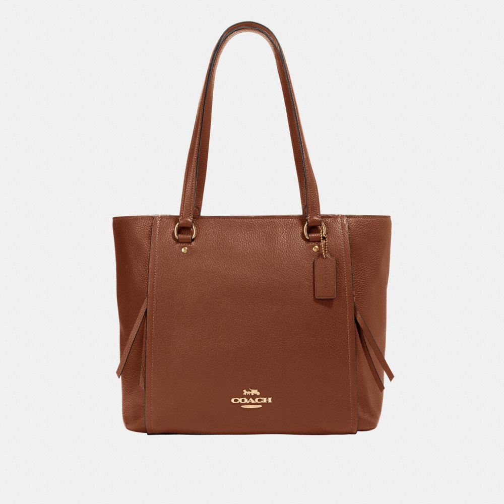 COACH 91031 MARLON TOTE IM/SADDLE-2