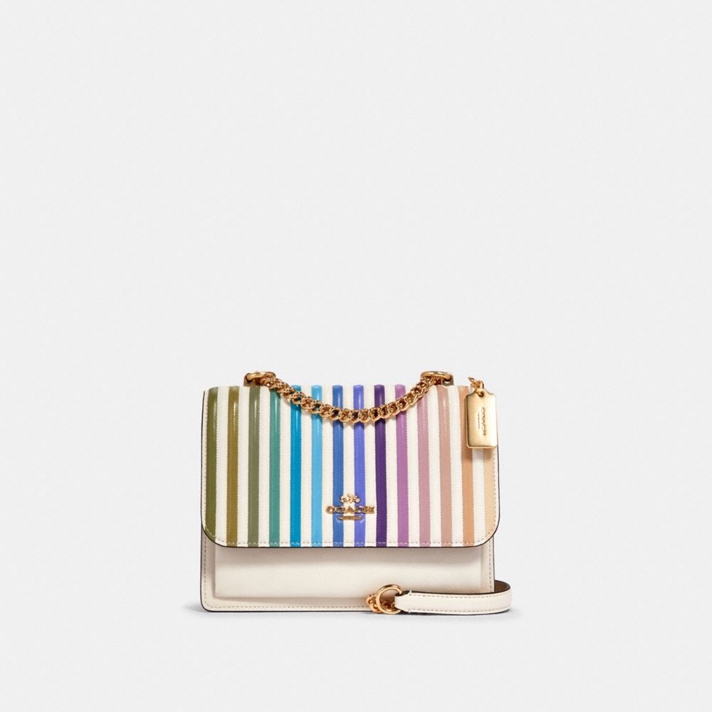 KLARE CROSSBODY WITH OMBRE QUILTING - IM/CHALK MULTI - COACH 91053