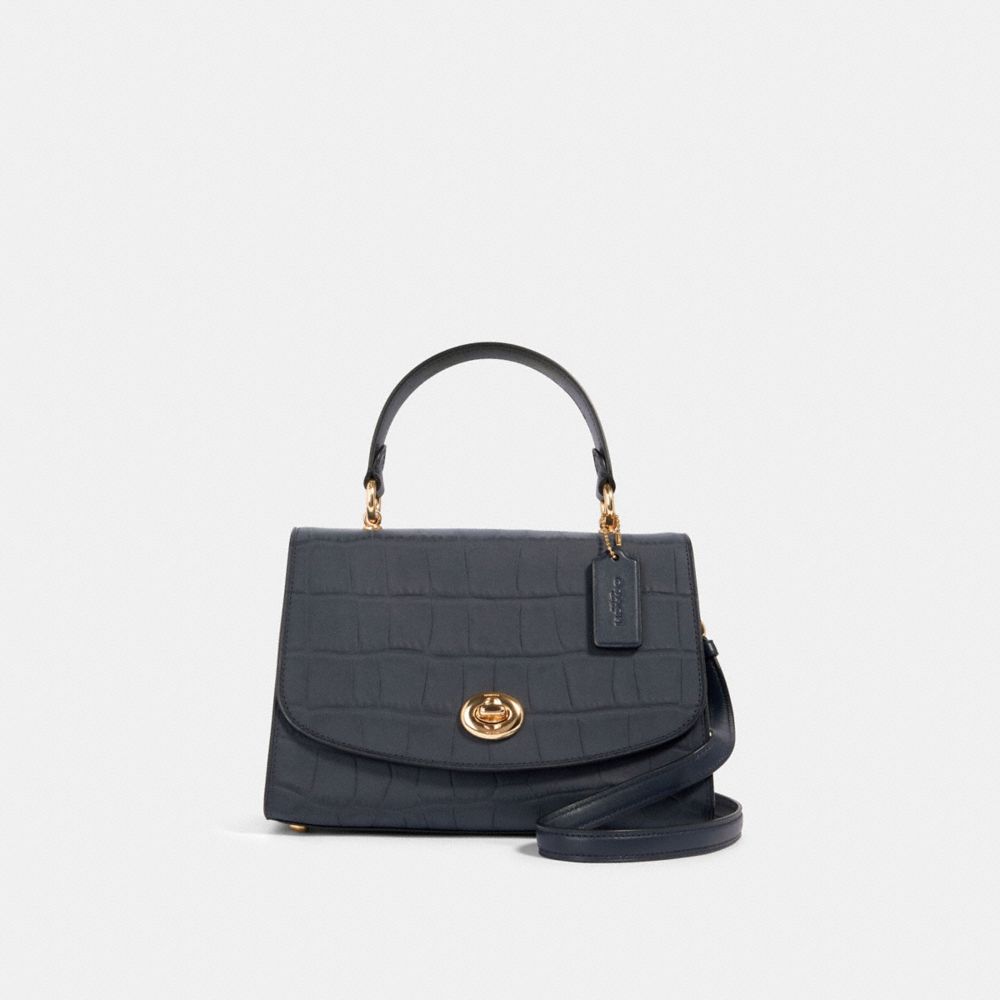 COACH TILLY TOP HANDLE SATCHEL - IM/MIDNIGHT - 91067