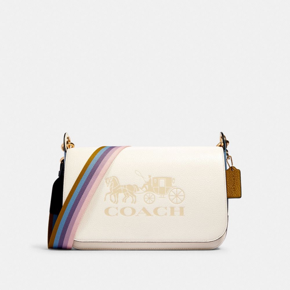 COACH 91080 JES MESSENGER IN COLORBLOCK IM/CHALK-MULTI