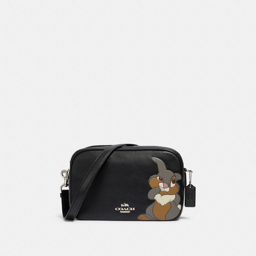 COACH 91115 - DISNEY X COACH JES CROSSBODY IN SIGNATURE CANVAS WITH THUMPER SV/BLACK/SMOKE BLACK MULTI