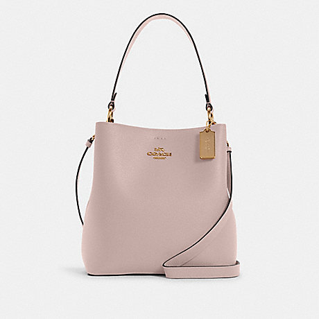 COACH 91122 Town Bucket Bag GOLD/WASHED-MAUVE