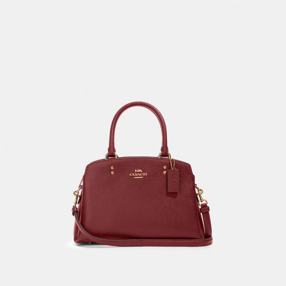 COACH 91146 - MINI LILLIE CARRYALL IM/DEEP RED