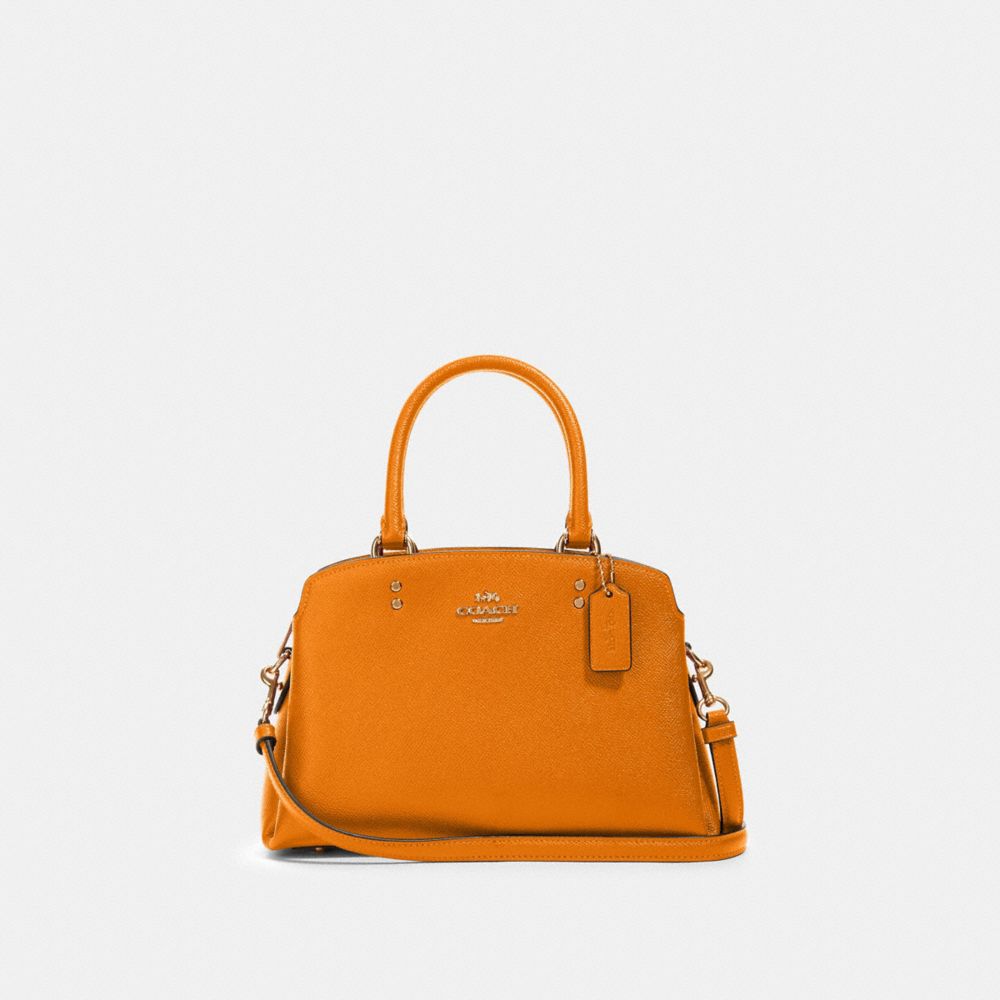 COACH MINI LILLIE CARRYALL - IM/BUTTERSCOTCH - 91146