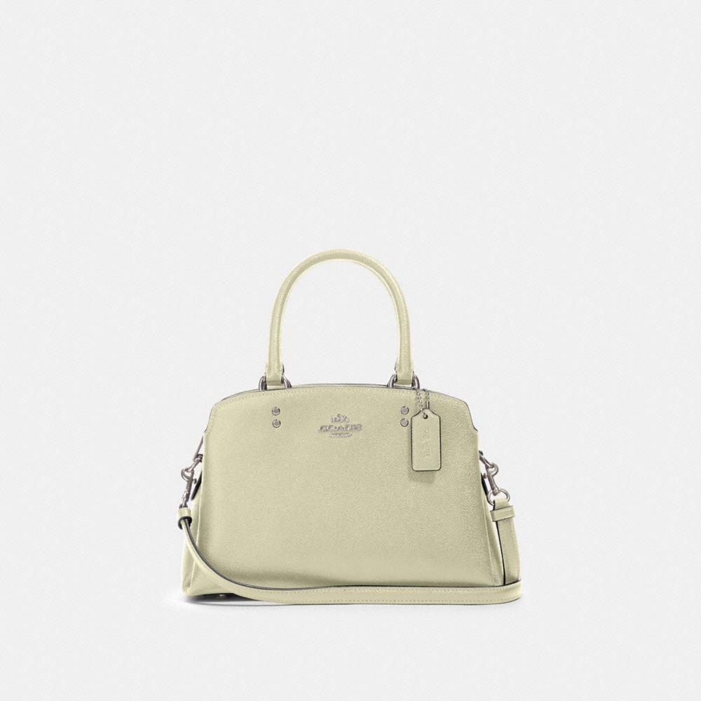 COACH 91146 MINI LILLIE CARRYALL SV/PALE GREEN