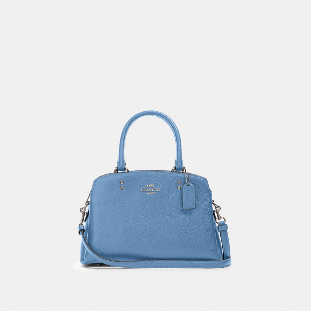 MINI LILLIE CARRYALL - SV/SLATE - COACH 91146