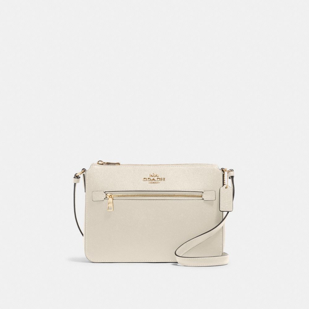 COACH GALLERY FILE BAG - IM/CHALK - 91148