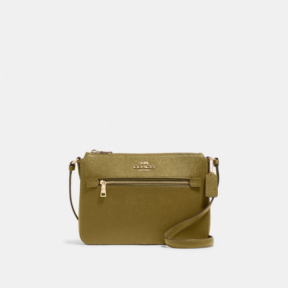 COACH GALLERY FILE BAG - IM/CITRON - 91148