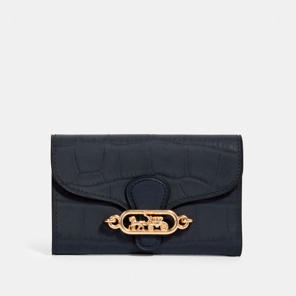 COACH 91192 Jade Medium Envelope Wallet IM/MIDNIGHT