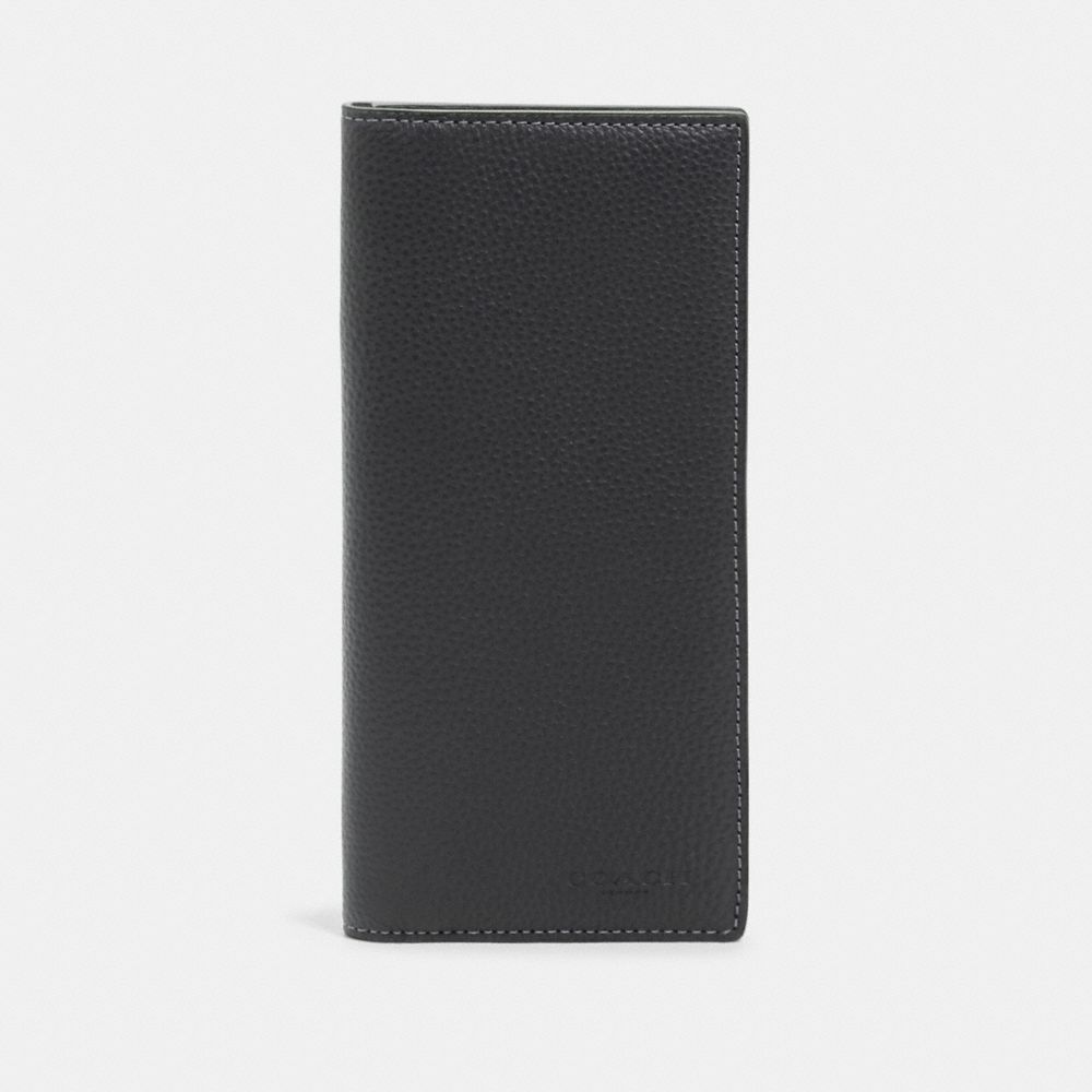 BREAST POCKET WALLET - QB/INDUSTRIAL GREY - COACH 91304